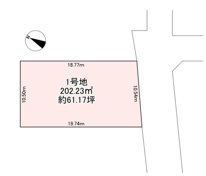 近江八幡市西庄分譲地 1号地